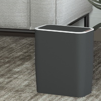 Motion Sensor Bin Automatic Rubbish Bins Waste Trash Can Ash 9L