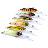 Popper Minnow Fishing Lure Lures Surface Tackle Fresh Saltwater