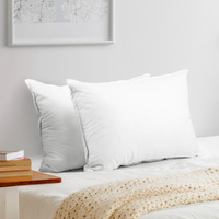 Bedding Duck Feather Down Twin Pack Pillow