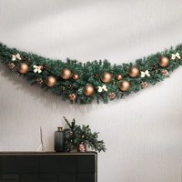 Jingle Jollys Christmas Garland Xmas Tree Decoration Green