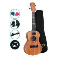 Concert Ukulele Mahogany Ukeleles Uke Hawaii Guitar