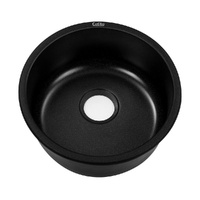 Stone Kitchen Sink Round 430MM Granite Under/Topmount Basin Bowl Laundry