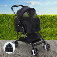 Pet Stroller Dog Carrier Foldable Pram 3 IN 1 Middle Size