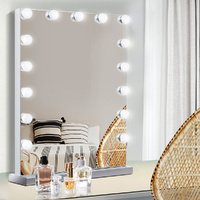 Hollywood Makeup Mirror With Light LED Bulbs Lighted Frameless