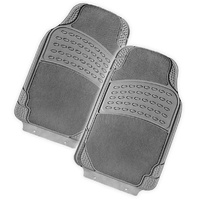 COLOSSUS 2-Piece Car Mat - [Rubber/Carpet]