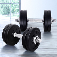 Dumbbells Dumbbell Set Weight Training Plates Home Gym Fitness Exercise