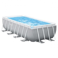 INTEX PRISM FRAME RECTANGULAR POOL SET