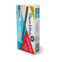 PAPER MATE WriteBros 1.0mm Ball Pen Box of 12