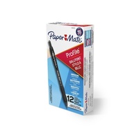 PAPER MATE Profile Ball Pen 1.0mm Box of 12