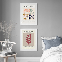 Matisse 2 Sets White Frame Canvas Wall Art