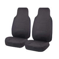 Seat Covers for TOYOTA HI ACE TRH-KDH SERIES 03/2005 - 01/2019 LWB SINGLE / CREW CAB / COMMUTER BUS FRONT 2X HIGH BUCKETS CHALLENGER