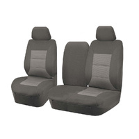 Seat Covers for TOYOTA LANDCRUISER 100 SERIES 1998 - 2015 STANDARD HZJ-FZJ105R FRONT BUCKET + _ BENCH WITH FOLD DOWN ARMREST/CUP HOLDER PREMIUM