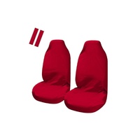 Universal Pulse Throwover Front Seat Covers - Bonus Seat Belt Buddies