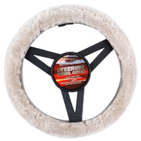 Sheepskin Steering Wheel Cover Luxury