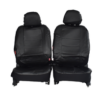 Leather Look Car Seat Covers For Nissan Frontier D22 Dual Cab 1997-2020