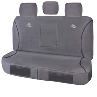 Seat Covers for MITSUBISHI TRITON ML-MN SERIES 06/ 2006 ? 2015 SINGLE / DUAL CAB UTILITY 2X BUCKETS CHARCOAL TRAILBLAZER