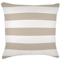 Cushion Cover-With Piping-Deck Stripe Beige