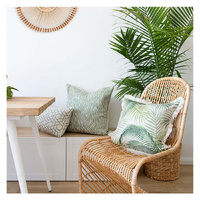 Cushion Cover-Coastal Fringe-Seminyak Green