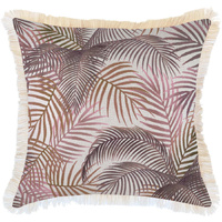 Cushion Cover-Coastal Fringe-Seminyak Rose