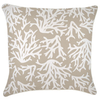 Cushion Cover-With Piping-Coastal Coral Beige