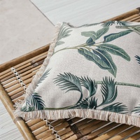 Cushion Cover-Coastal Fringe-Del Coco