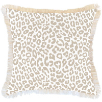 Cushion Cover-Coastal Fringe- Safari- 35cm x 50cm