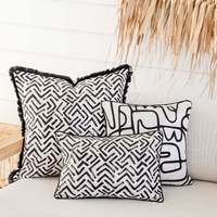 Cushion Cover-Coastal Fringe-Tribal