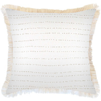 Cushion Cover-Coastal Fringe Natural-Journey Beige