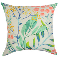 Cushion Cover-Watercolour Branches Sided-No Piping-45cm x 45cm