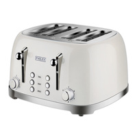 PHILEX 4-Slice Toaster Bread Reheat Retro