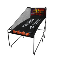 Basketball Arcade Game Shooting Machine Indoor Outdoor Scoring