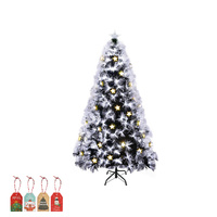 Christmas Tree Xmas Decorations Fibre Optic Multicolour Lights