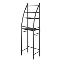 3 Over Tiers Toilet Shelf Bathroom Rack Storage Stand Organiser Wash Machine Steel