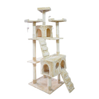 1,8M Cat Scratching Post Tree Gym House Condo Furniture Scratcher