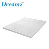 Latex Mattress Topper Natural 7 Zone Bedding Removable Cover 5cm