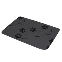 Washable Dog Puppy Training Pad Pee Puppy Reusable Cushion Grey