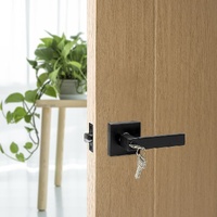 Door Handle Set Lever Square