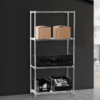 Modular Chrome Wire Storage Shelf Steel Shelving