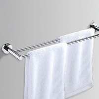 Classic Chrome Towel Bar Rail Bathroom