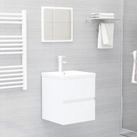 Bathroom Furniture Set Engineered Wood