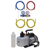 Vacuum Pump with Manifold Gauge Set for Air Conditioning