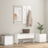 Hallway Furniture Set Engineered Wood