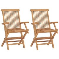 Folding Garden Chairs Solid Wood Teak