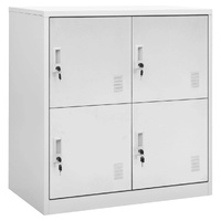 Locker Cabinet 90x45x92.5 cm Steel