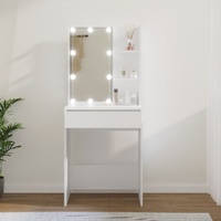 Dressing Table with LED 60x40x140 cm