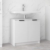 Bathroom Cabinet 64.5x33.5x59 cm Engineered Wood