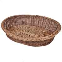 Willow Dog Basket/Pet Bed Natural