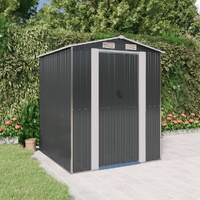 Garden Shed Anthracite Galvanised Steel