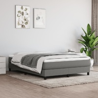 Atlantic Pocket Spring Bed Mattress Dark Grey Full Fabric