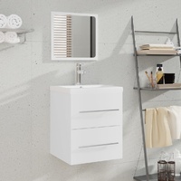 Bathroom Cabinet with Mirror 41x38.5x48 cm